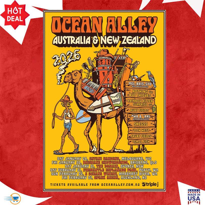 Acean Alley Australia And New Zealand 2025 Poster