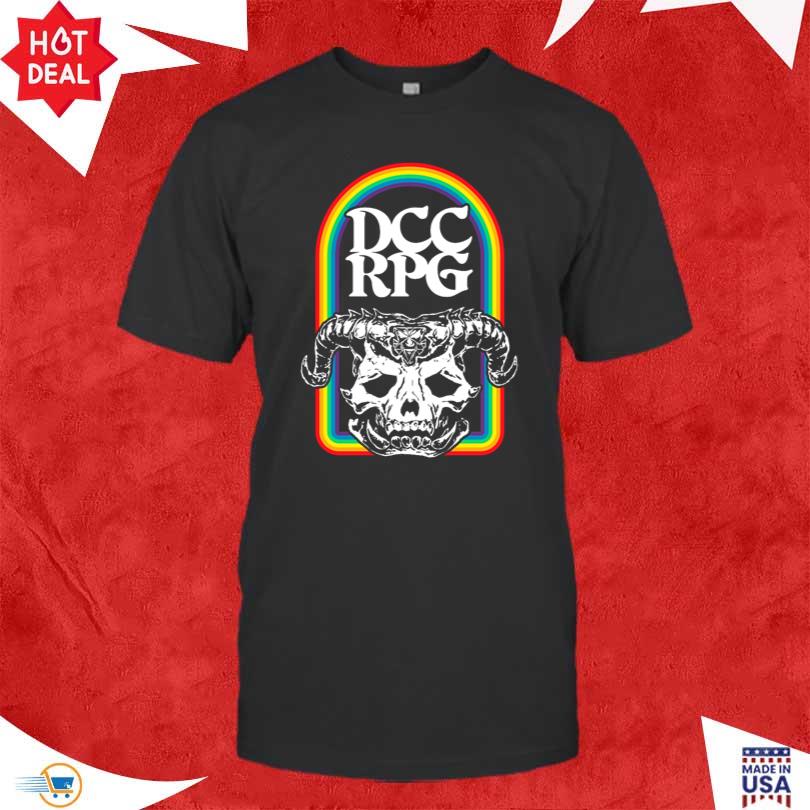 DCC Rainbow Pride Demon Skull Shirts