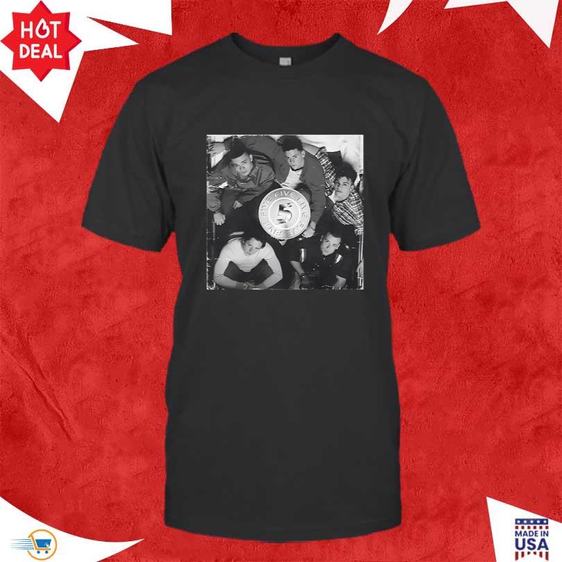 Five Debut Album Anniversary Faded Shirt