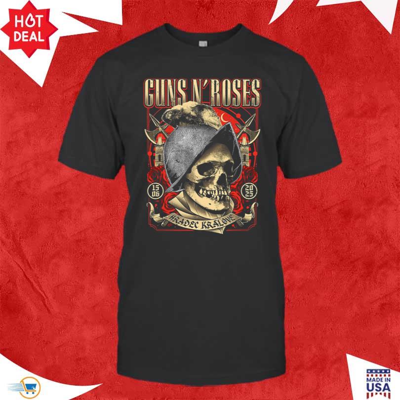 Guns N Roses June 15 2025 Hradec Kralove CZ Event Shirt