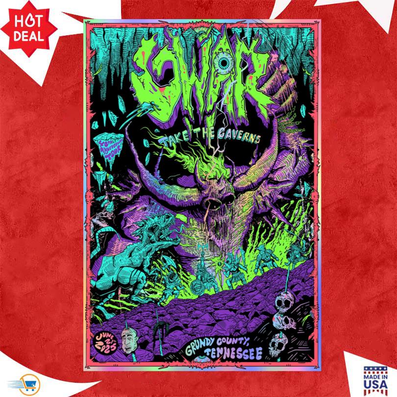 GWARs invasion of The Caverns June 21 2025 Poster