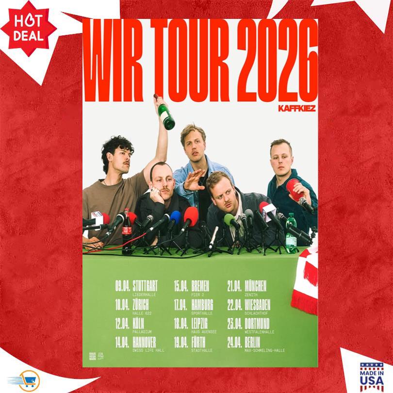 Kaffkiez Wir tour 2025 Poster