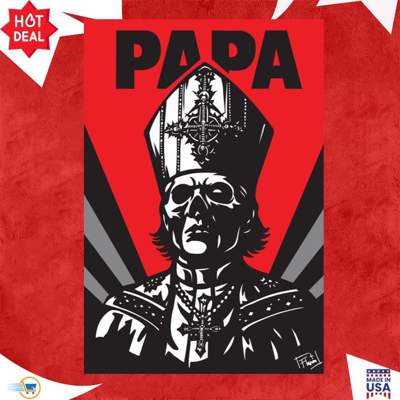 PAPA GHOST 2025 POSTER