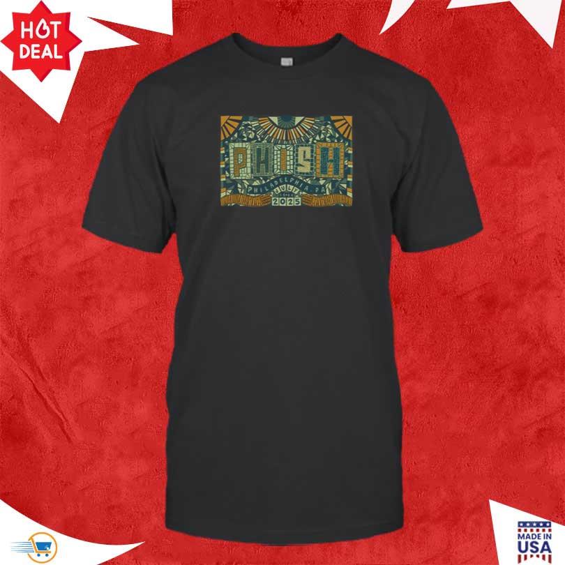 Phish July 15-16 2025 Philadelphia Pa Shirt