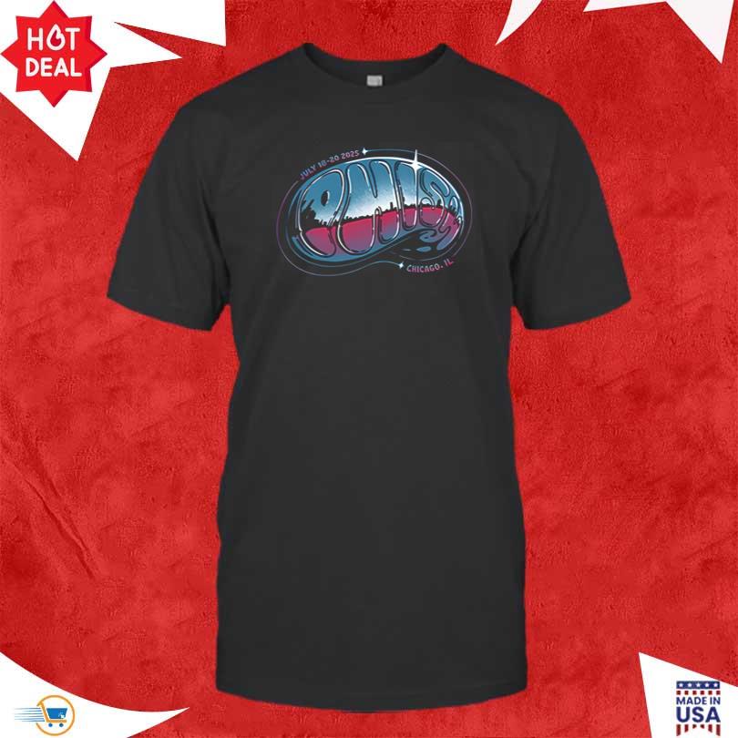 Phish July 18-20 2025 Chicago Il Shirt