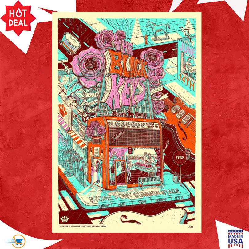 The Black Keys June 14 2025 Poster