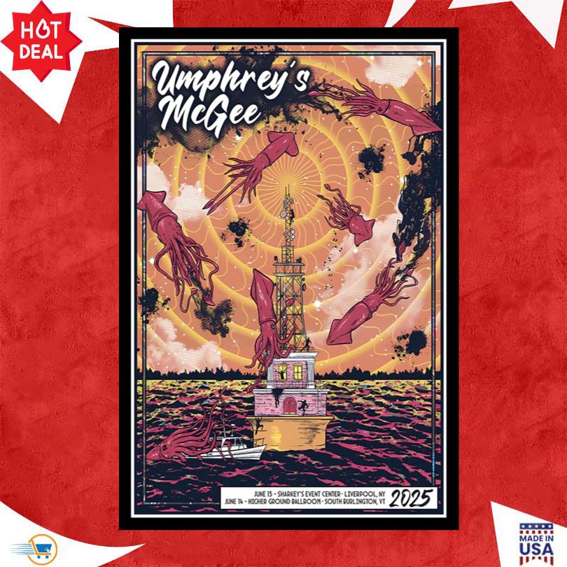 Umphrey s McGee June 13 14 2025 Poster