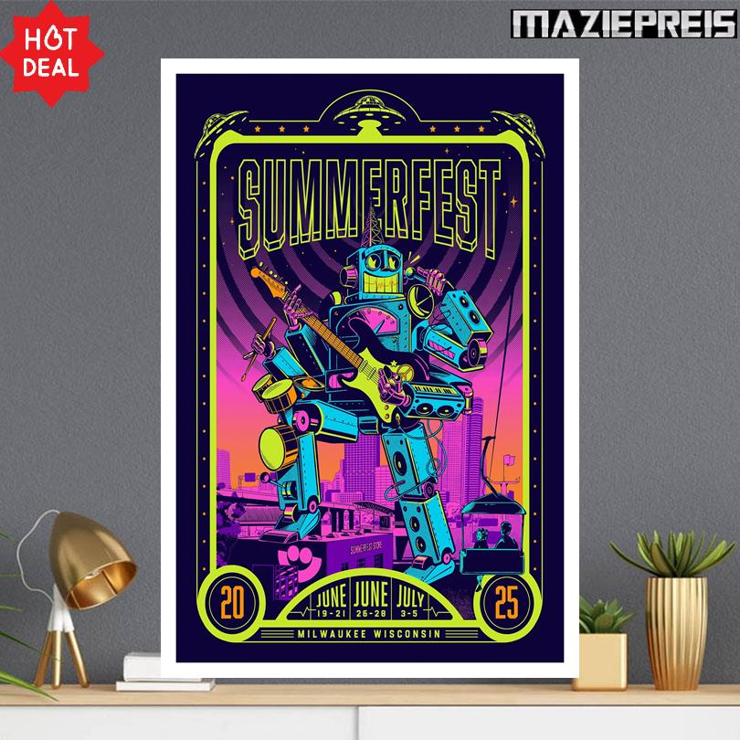 2025 Official Summerfest Poster