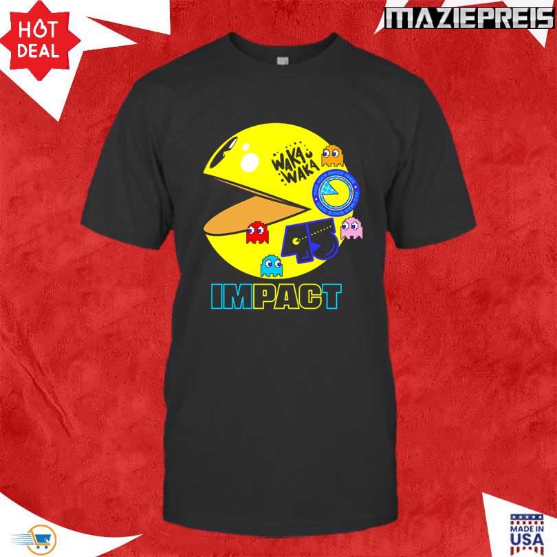 2025 Pac Man Celebrates 45Th Anniversary Shirt