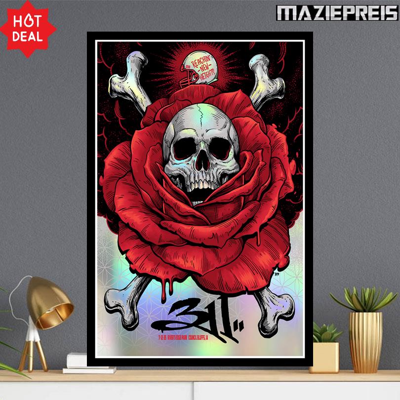 311 Tour Poster – River's Edge Park July 12 2025 Council Bluffs