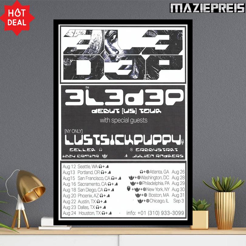 3L3D3P USA TOUR POSTER
