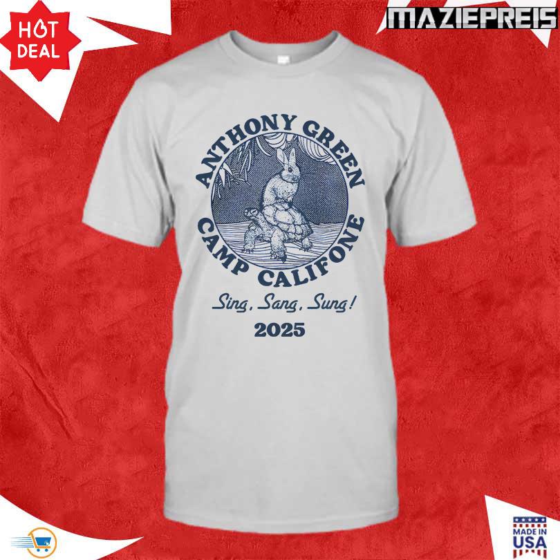 Anthony Green Camp Califone T Shirt 2025