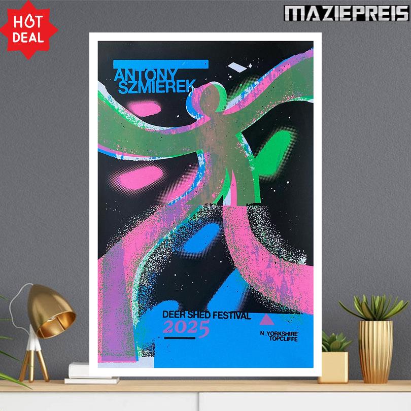 Antony Szmierek Deer Shed Festival 2025 Poster
