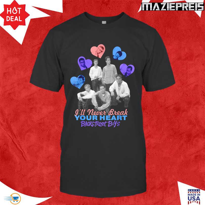 Backstreet Boys I'll Never Break Your Heart Merch
