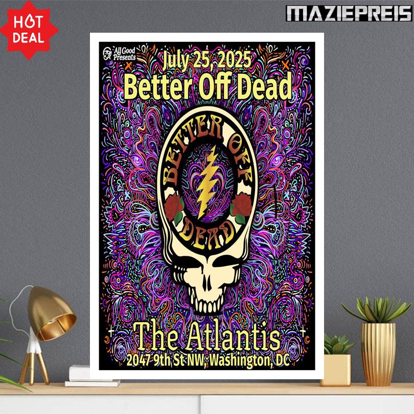 Better Off Dead The Atlantis DC 2025 Poster