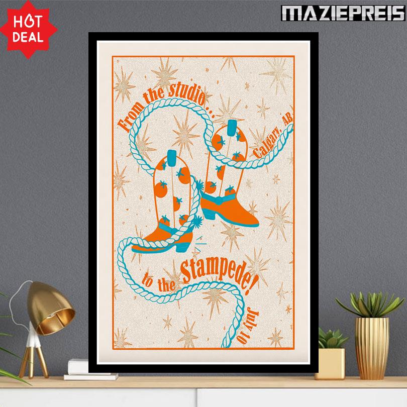 Bleachers Canada Tour Poster – Calgary AB – July 2025