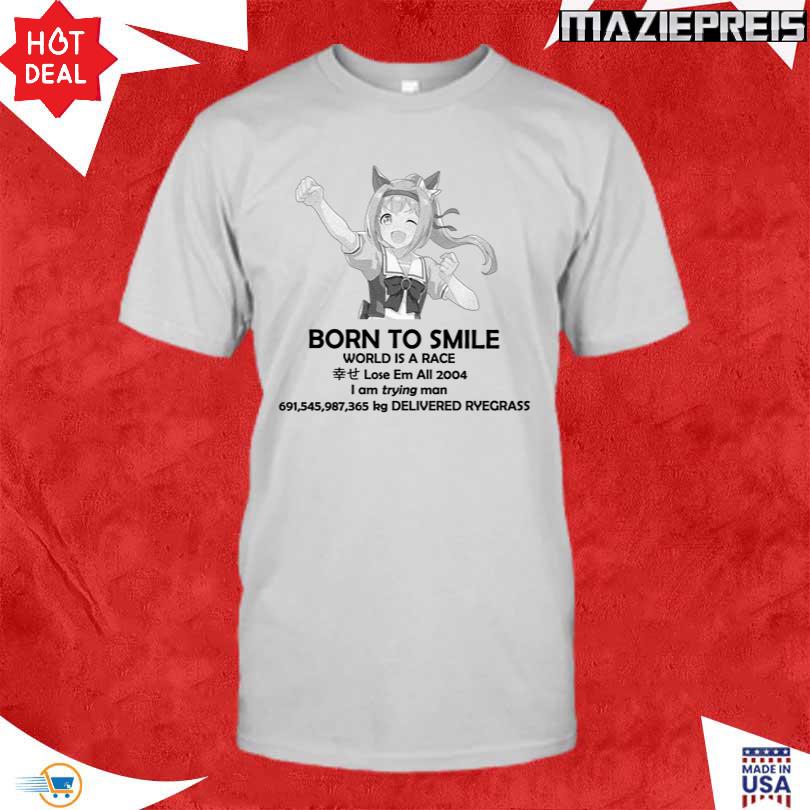 Born To Smile World Is A Race Lose Em All 2004 Tee