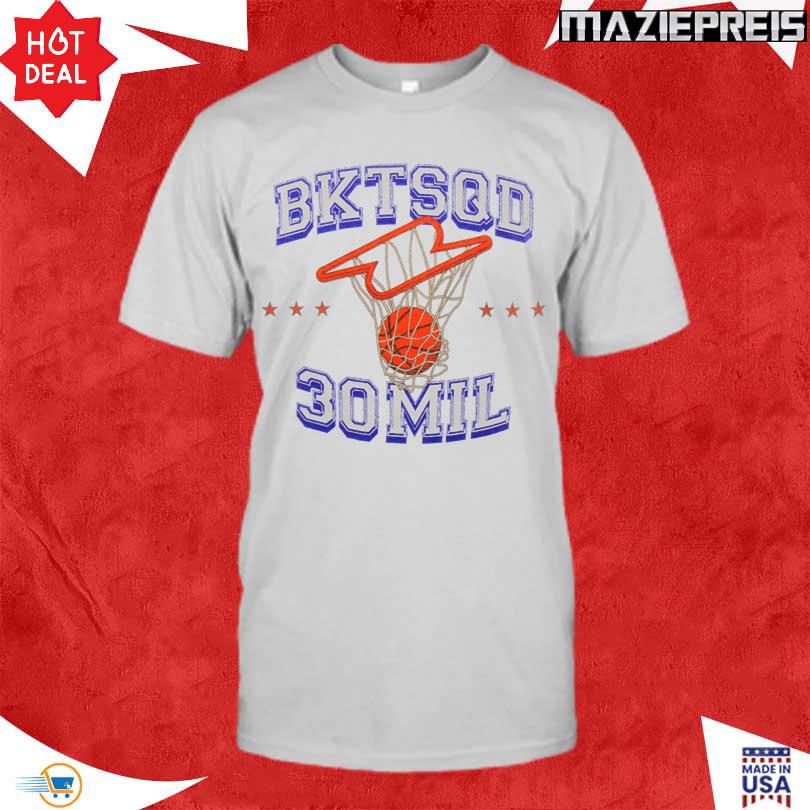 Bucketsquad Celebrating 30 Mil Subscribers Shirt 2025