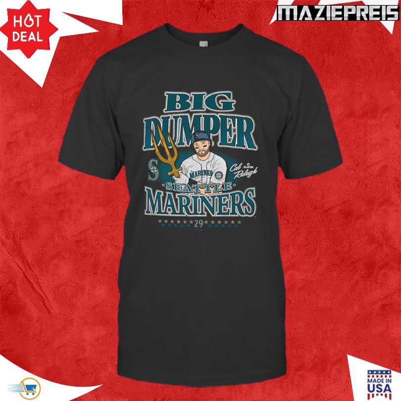 Cal Raleigh Seattle Mariners \'47 Player Graphic T-Shirt