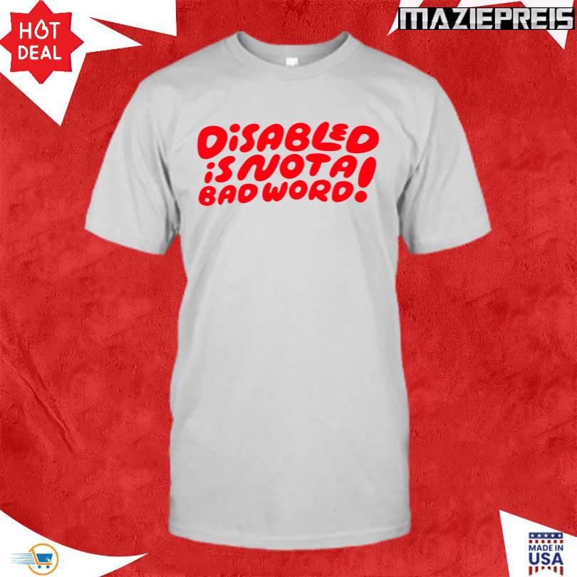 Candy Corn Disabled Is Not A Bad Word Shirt