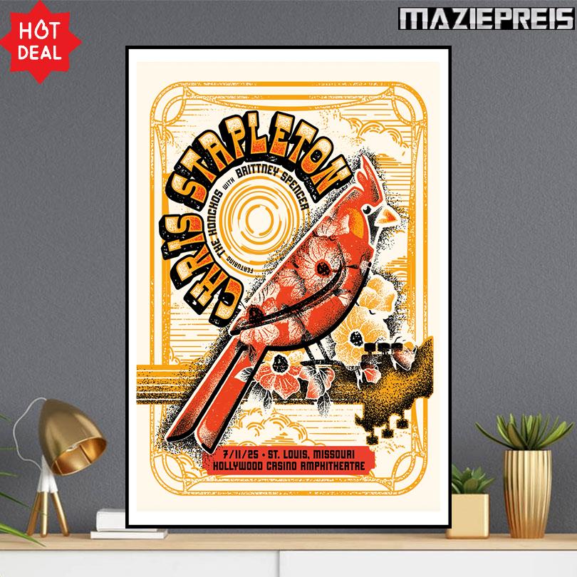 Chris Stapleton St. Louis Jul 11 2025 Poster