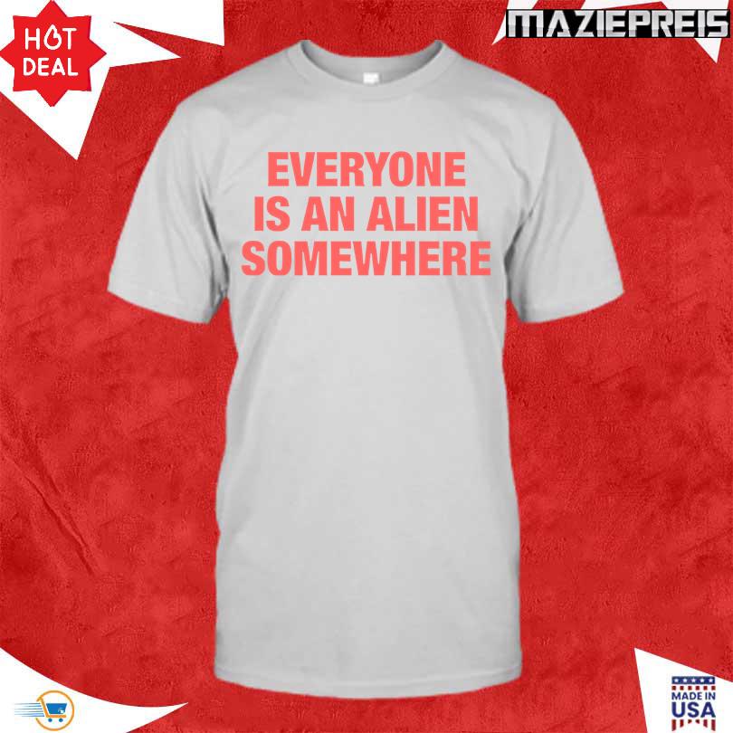 Coldplay Everyone is an Alien Somewhere T-Shirt