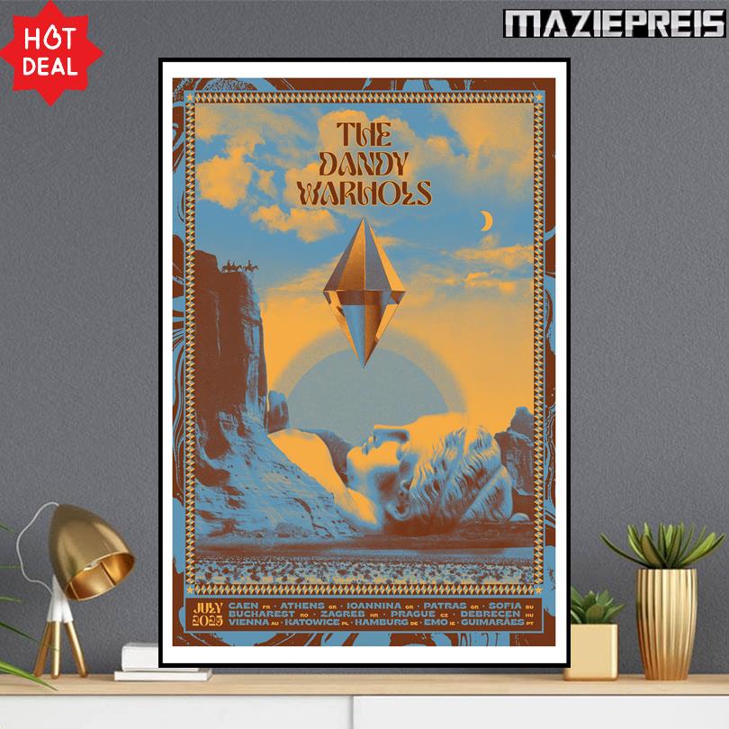 Dandy Warhols July 2025 Poster