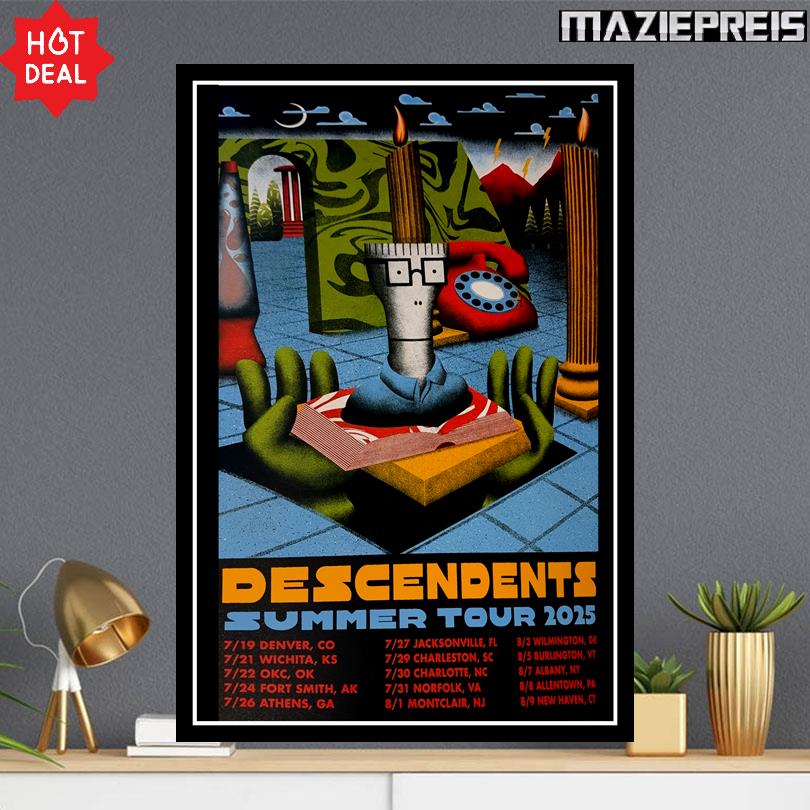 Descendents Summer Tour 2025 Poster
