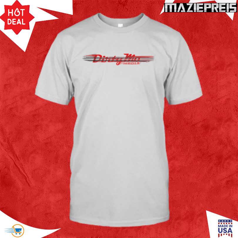 Dirty Mo DMM Stripe White Tee