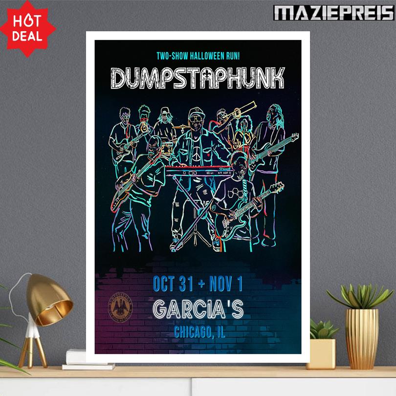 Dumpstaphunk Event Poster Chicago Illinois October 31 & November 1 2025