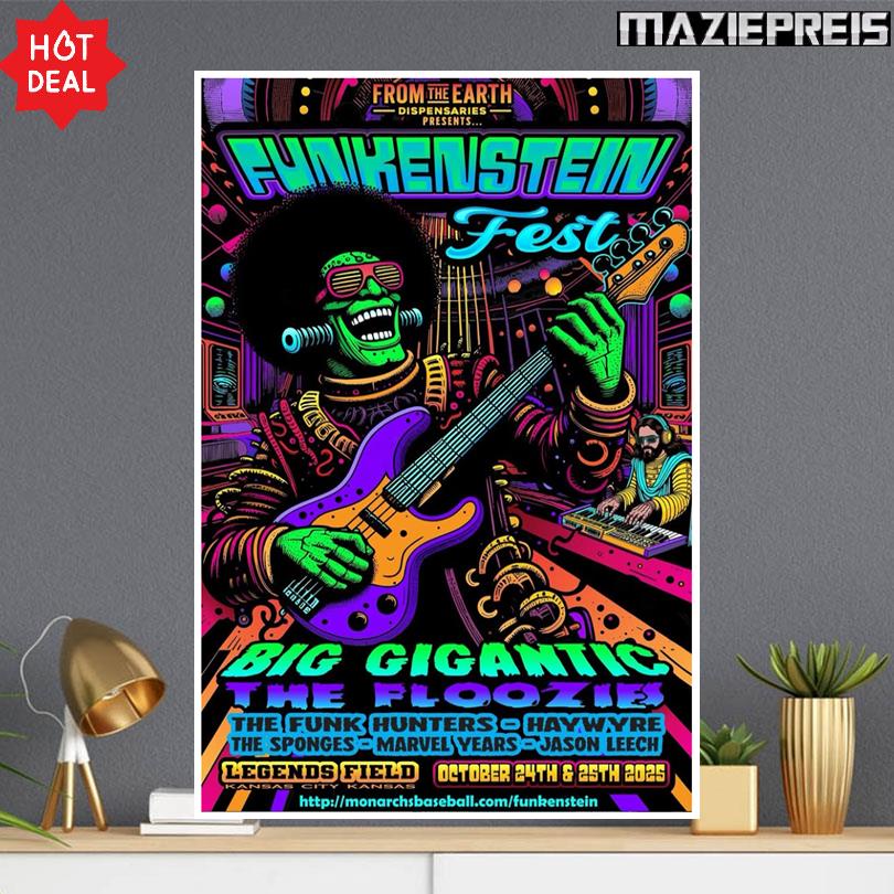 Funkenstein Fest Poster – Live in Kansas City KS October 24-25 2025