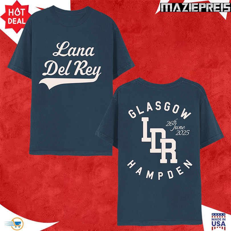 Glasgow Event Tee 2025 Lana Del Rey UK