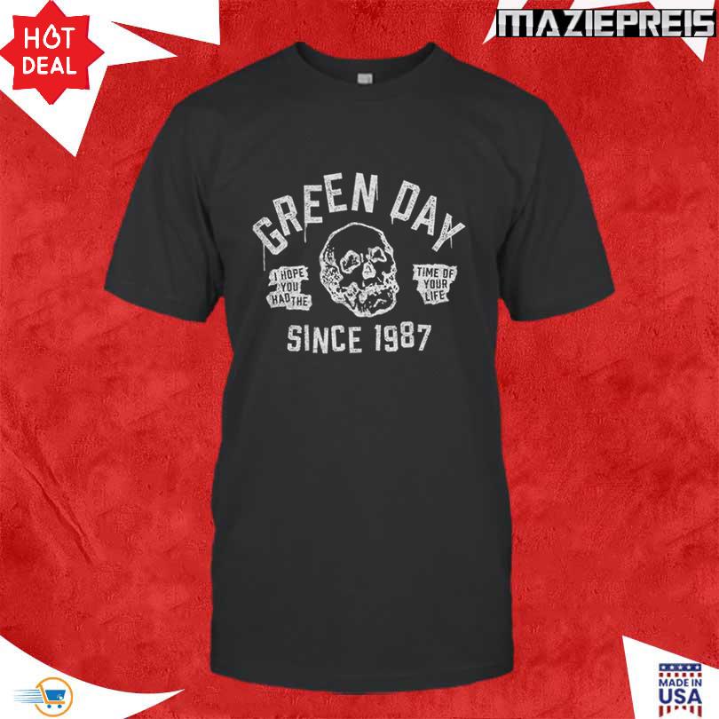 Green Day Time Of Your Life New Tee