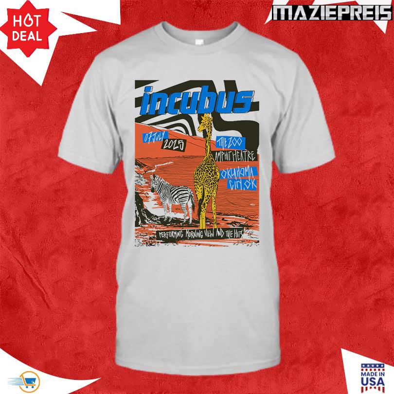 INCUBUS LIMITED EDITION OKLAHOMA CITY 2025 EVENT TEE