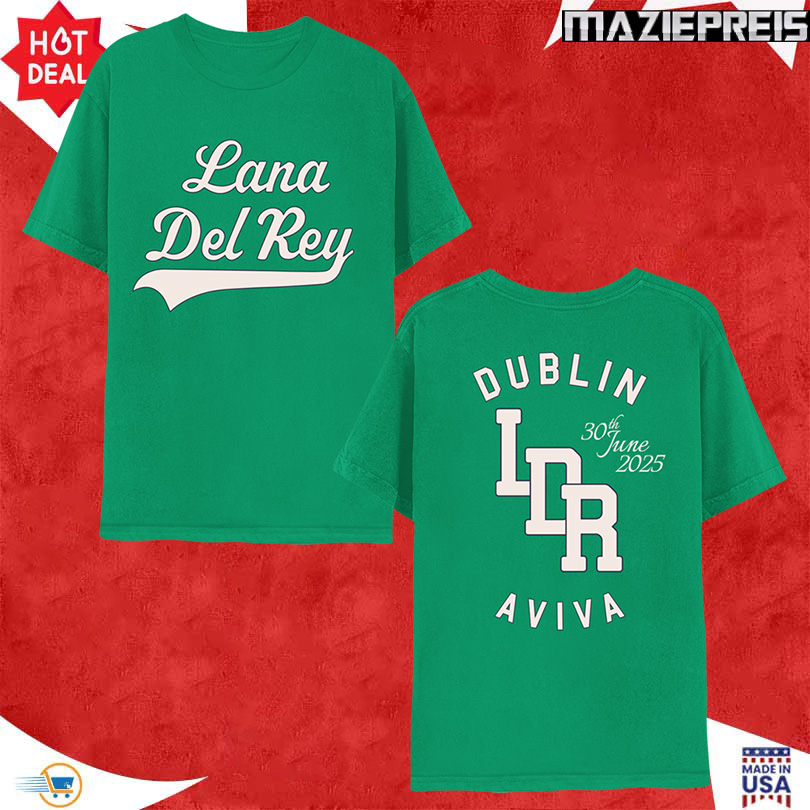 Lana Del Rey Dublin show at the Aviva Stadium 30th June 2025 Tee