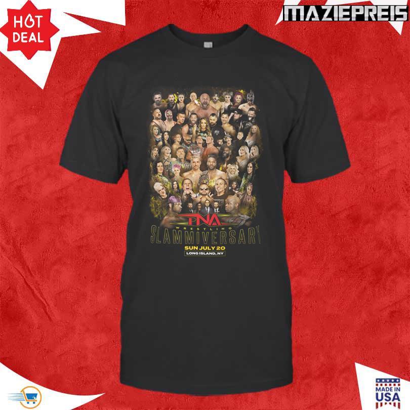 Limited 2025 Slammiversary Roster T-Shirt