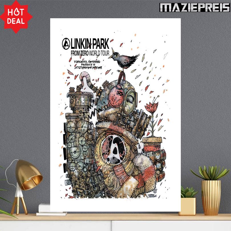 Linkin Park Aug 8 2025 Scotiabank Arena Toronto, ON Poster