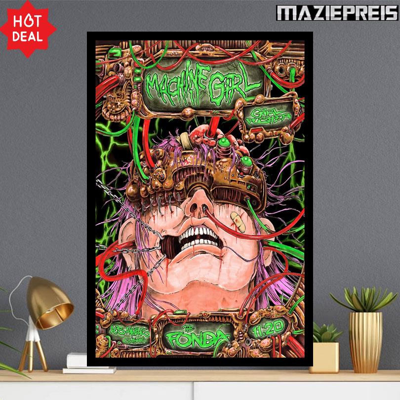 Machine Girl Poster – Knockdown Center NYC 2025 Tour Show