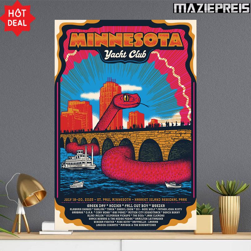 Minnesota Yacht Club Concert Event St Paul Minnesota 2025 Poster