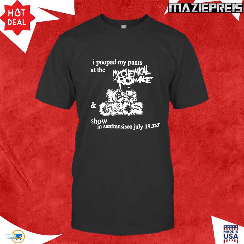 My Chemical Romance San Francisco July 19 2025 Shirt