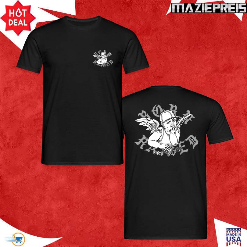 Official Born x Raised Mr Cartoon Hustler Rocker Merch