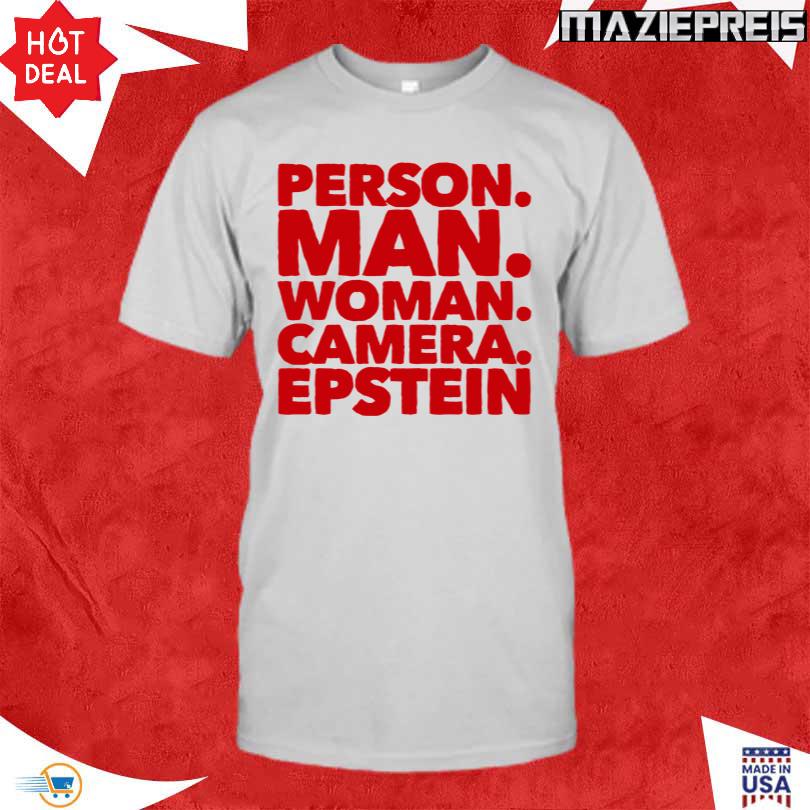 Person Man Woman Camera Epstein Shirt