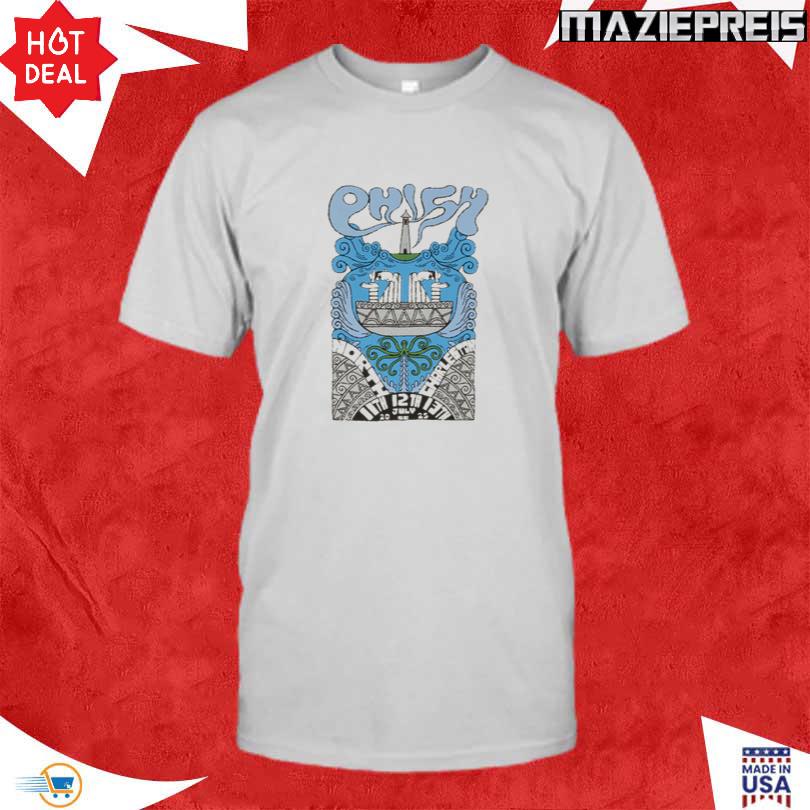 Phish Jul 11-13 2025 North Charleston SC Tour Tee