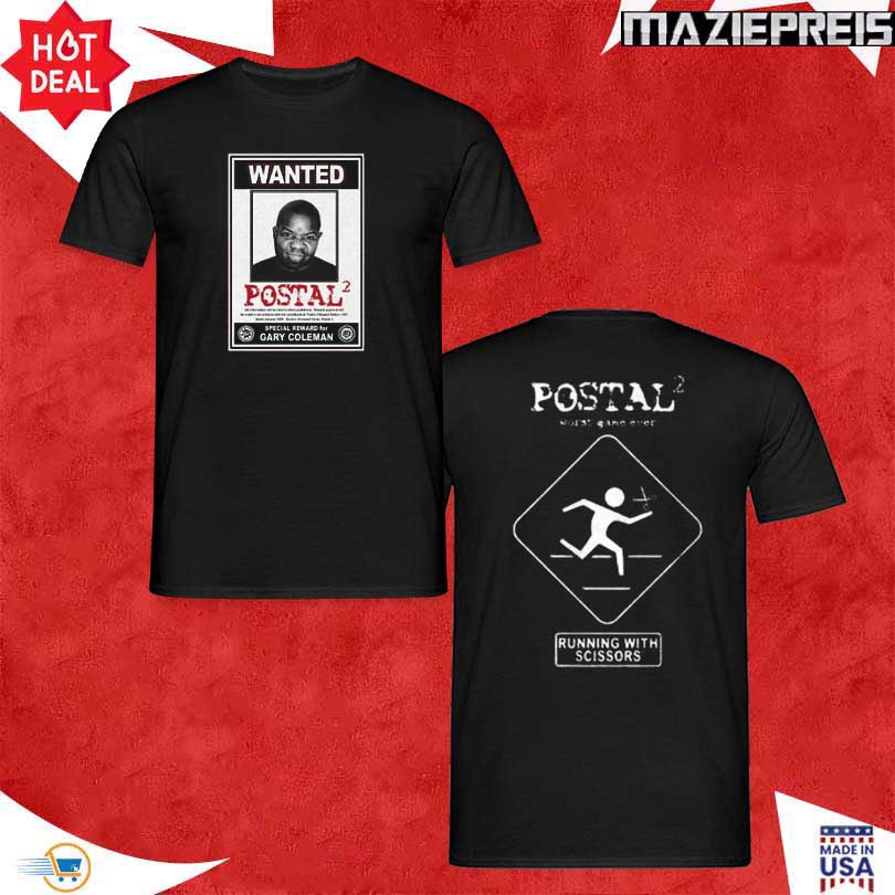 POSTAL 2 Gary Coleman Wanted T-Shirt 2025