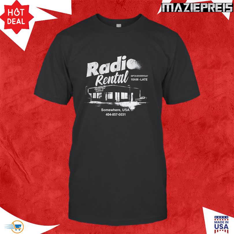 Radio Rental Open Late Tee