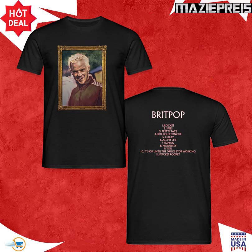 Robbie Williams Britpop Album T-Shirt