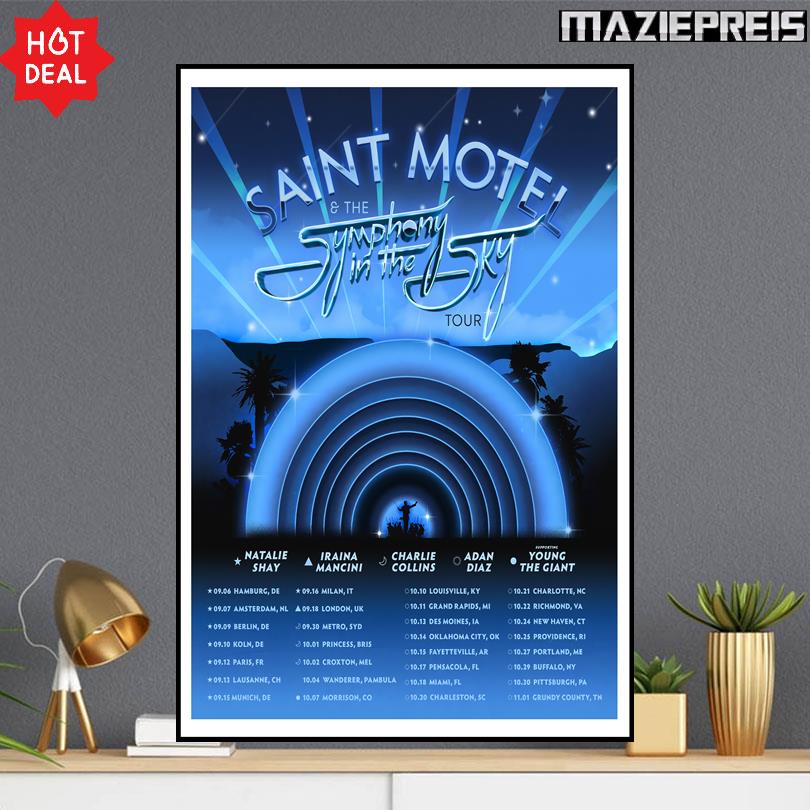 Saint Motel Tour Print 2025