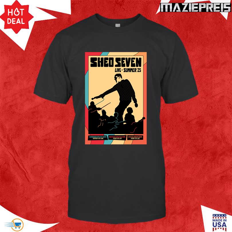 Shed Seven Limited Edition Live Summer 2025 T-Shirt