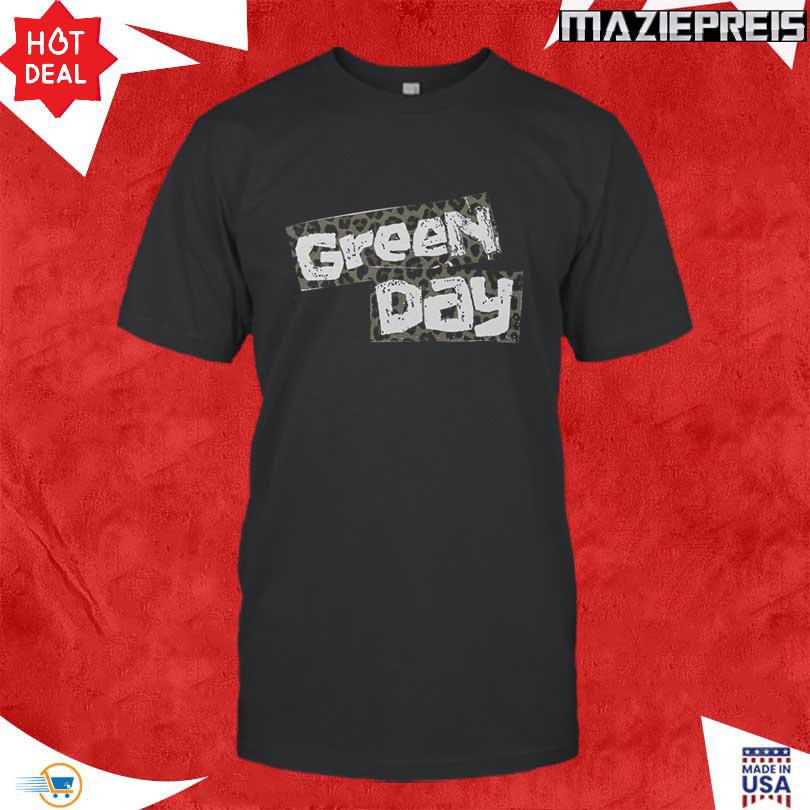 Shirts Green Day Cheetah Logo 2025