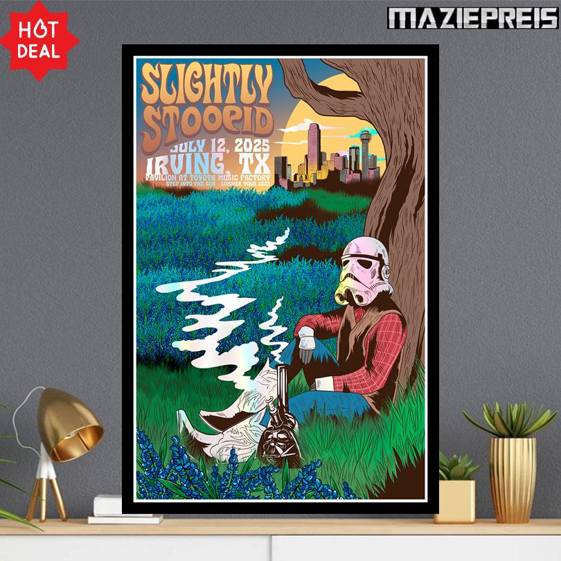 Slightly Stoopid Tour Poster – July 12 2025 Irving Texas